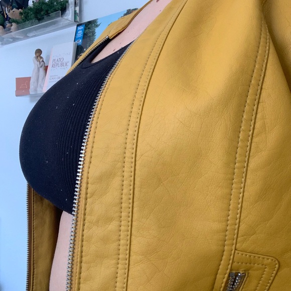 vintage mustard yellow jacket - Picture 3 of 5
